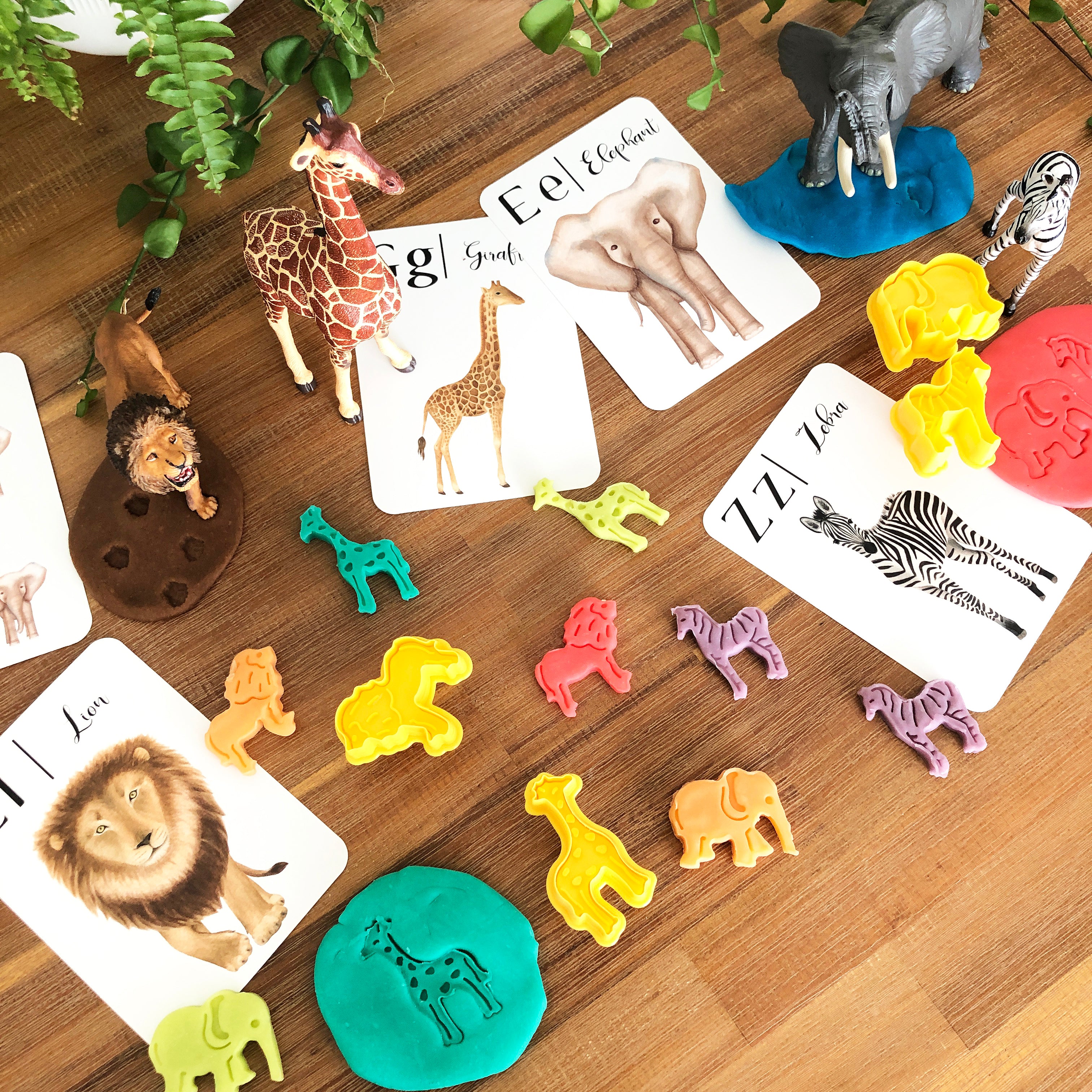 Animal Play Dough Cutters