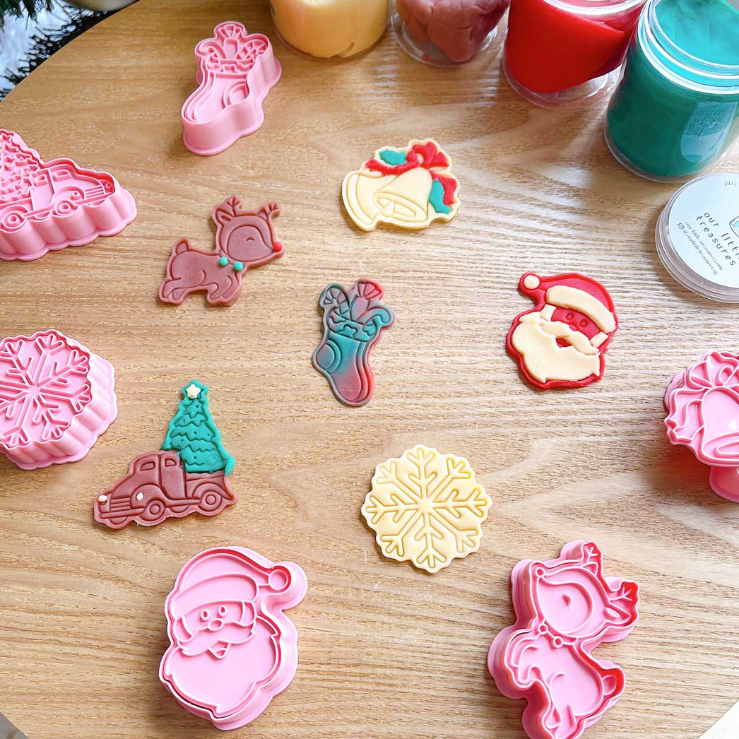 Christmas Play Dough Cutters