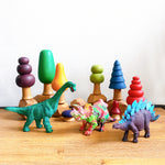 Load image into Gallery viewer, Dinosaur Small World Play
