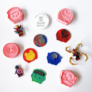Avengers Play Dough Invitation to Play - Our Little Treasures