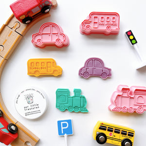 Vehicles Play Dough Cutters Stamps - Our Little Treasures