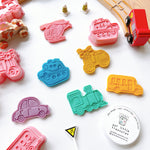 Load image into Gallery viewer, Transport Vehicles Play Dough Cutters - Our Little Treasures
