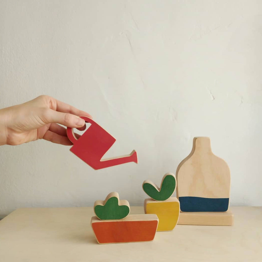 The Wandering Workshop 'In The Terrace' Wooden Play Toys