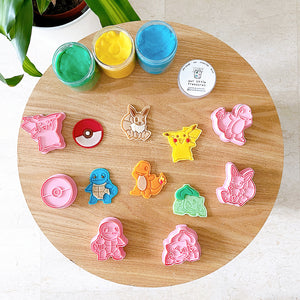 Pokemon Play Dough Cutters