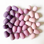 Load image into Gallery viewer, Purple Eggs Mandala Loose Parts
