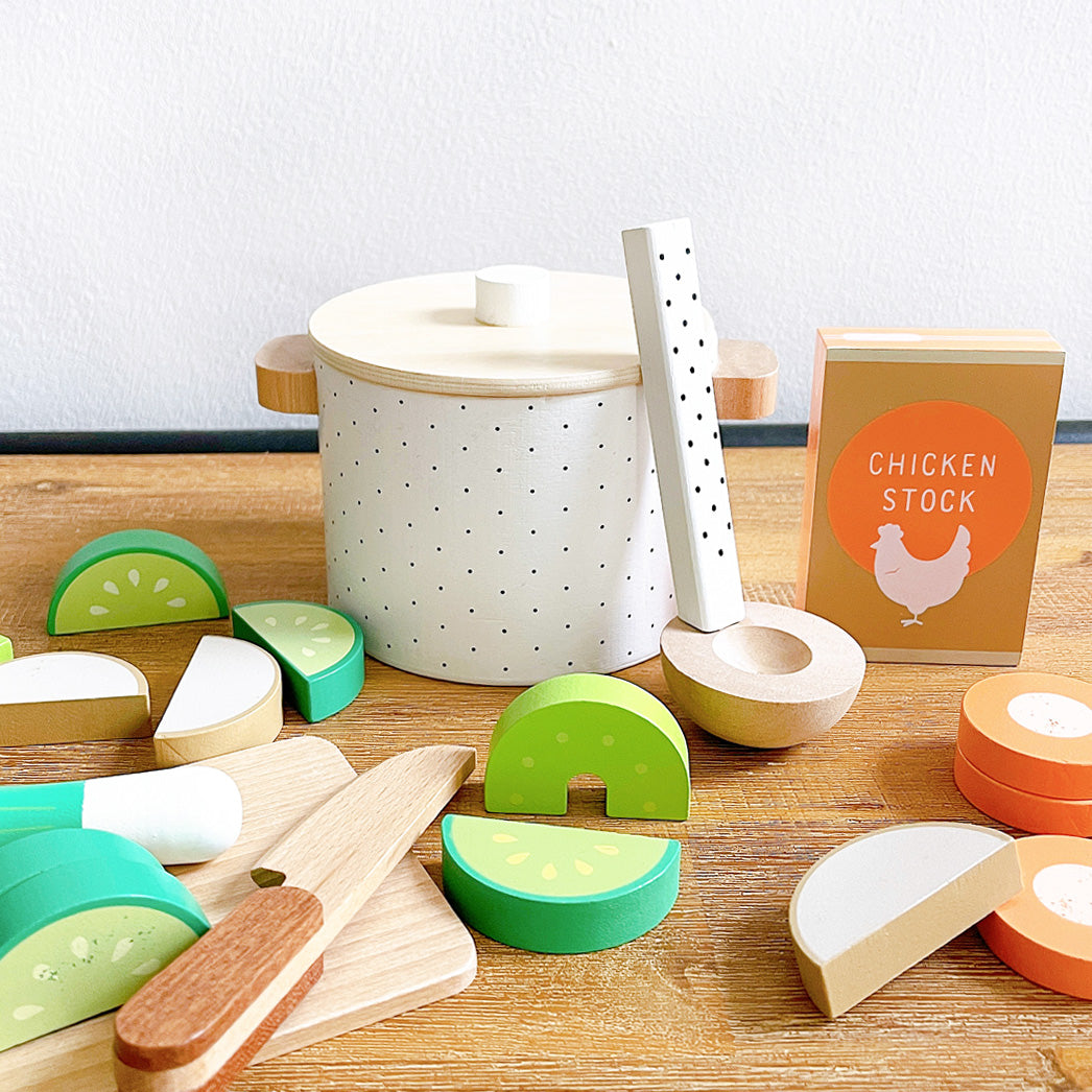 Wooden Toys Cooking Set