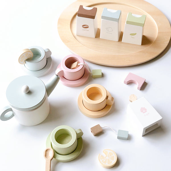 Wooden Afternoon Tea Party Set - Our Little Treasures